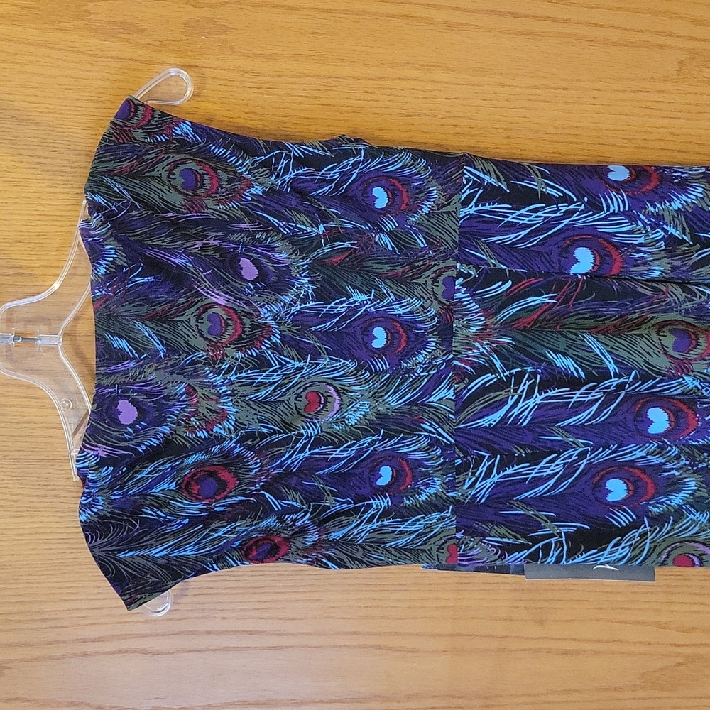 NWT MUSE Purple Artistic Dress - Picture 9 of 9